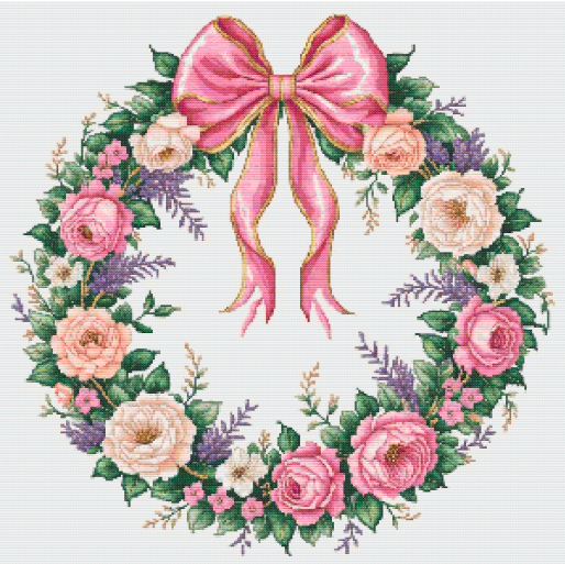 Fragnance Flower Cross Stitch Pattern